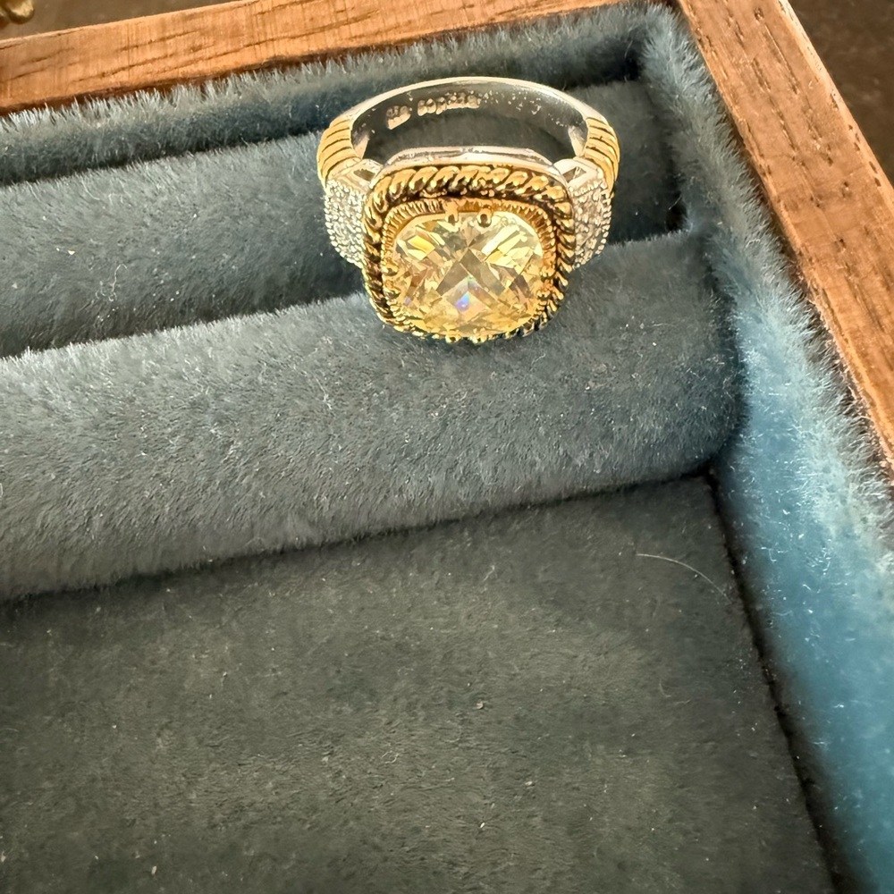 Lia Sophia Lemon Chiffon Ring - Picture 2 of 11